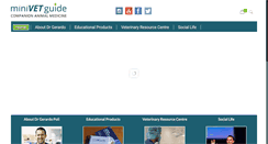Desktop Screenshot of minivetguide.com